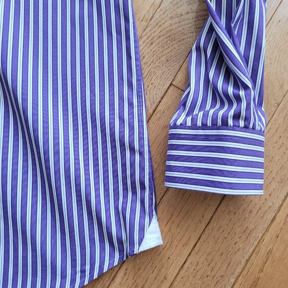 Thomas Mason Vicomte A. Dress Shirt Cotton Long Sleeve XL - Picture 3 of 15